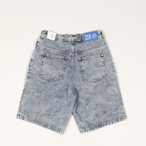 Polar Big Boy Shorts Heavy Wash Blue